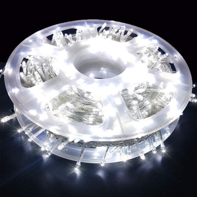 ATULUX 325 LEDs 28 m White Steady String Rice Lights(Pack of 1)