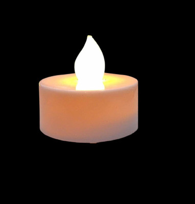 Drisona' Flameless LED Tea Lights Candle for Home Decoration Battery Operated Candle(Yellow, Pack of 1)