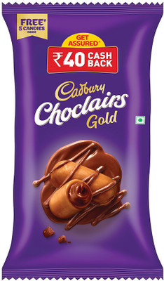 Cadbury Choclairs Gold Chocolate Candy(588 g)