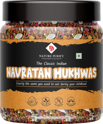 Nature Purify Navratan Meetha Paan Mukhwas Mouth Freshener, Digestive, After-Meal Snack Sweet Banarasi Meetha Paan Mouth Freshener(400 g)