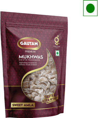 Gautam Sweet Amla Pouch 225g Amla Mouth Freshener(2 x 225 g)