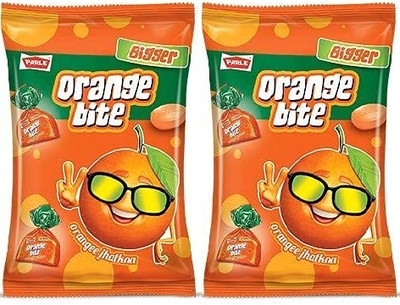 PARLE Orange Bite Bigger Combo Toffee(2 x 195 g)