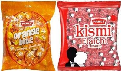 PARLE Orange Bite & Kissmi Como Toffee(2 x 273.5 g)