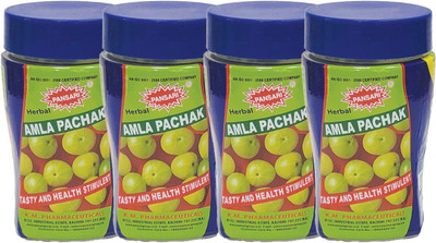 Pansari Amla Pachak 100g Tangy and Tasty Sour Candy(4 x 1 pieces)