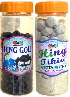 VTC Ayurvedic Hing Goli And Pure Hing Peda/Hing For Gas, Acidity Hing, Fruit Candy(2 x 200 g)