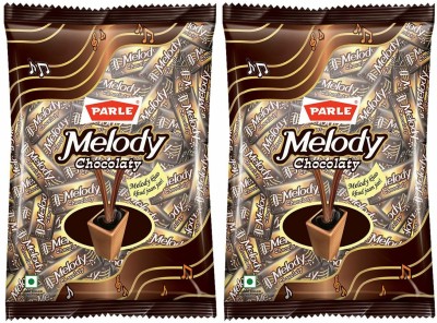 PARLE Melody 100 Pcs Chocolate Toffee(2 x 391 g)