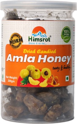 Himsrot Dried Candied Amla Candy Organic Honey, Amla Toffee(200 g)