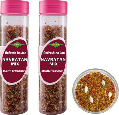 DIZZLE Navratan Mix Mint Mouth Freshener(2 x 150 g)