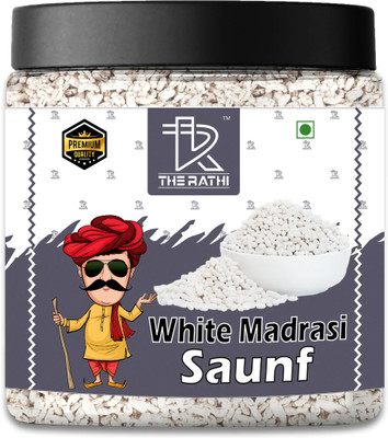 THE RATHI Madrasi Saunf | White Madrasi Saunf | Mukhwas | After Meal Digestives Mukhwas Mint Mouth Freshener(500 g)