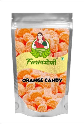 FarmMausi Orange Candy| Narangee Toffee| Flavoured Orange Candy(400 g)