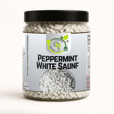 organic nature live White Sauf Sweet Mouth Freshener(0.5 kg)