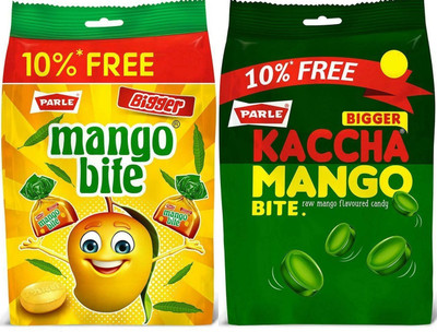 PARLE Mango Bite & Kaccha Mango bite Candy(2 x 250 g)