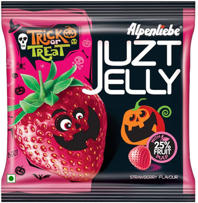 Alpenliebe Juzt Jelly Strawberry Jelly Candy(148 g)