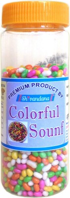 SHIVANDANA Colourful Sugar Coated Saunf, Tini Mini saunf, Mouth Freshner Mint Mukhwas Saunf Mouth Freshener(250 g)