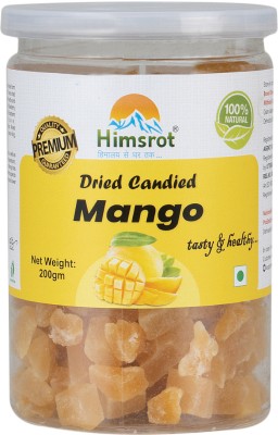 Himsrot Dried Premium Natural Mango Slices | Mango Candy 200 gms Mango Toffee(200 g)