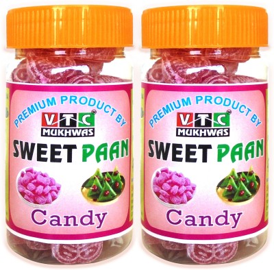 VTC Pure And Natural Sweet Paan Toffee Pan Candy Paan Toffee(2 x 150 g)