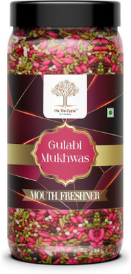 on the farm Gulbi Mukwas Mouth Freshener 5 in 1 | Premium Mukhwas Mouth Freshener Mint & Sweet Mouth Freshener(250 g)
