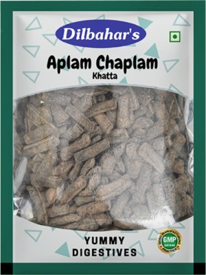 Dilbahar's Yummy Digestive Aplam Chaplam Khatta 400gm Pack of 1 Mango Candy(1 pieces)