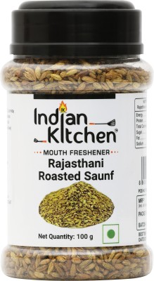 Indian kitchen Rajasthani Roasted Saunf (Pack of 2) Rajasthani Roasted Mouth Freshener(2 x 100 g)