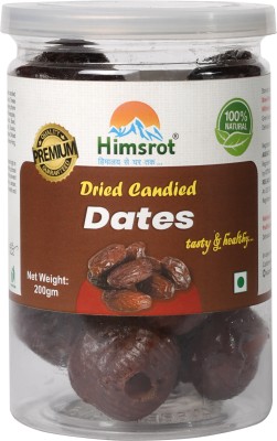 Himsrot Dried Candied Dates Fruit Healthy Snacks , 200g Dates(200 g)