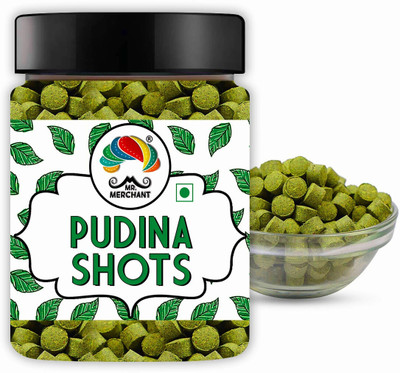 Mr. Merchant Pudina Shots (Pachak Pudina Vati Churan Goli), 300 grams Mint Mint(300 g)
