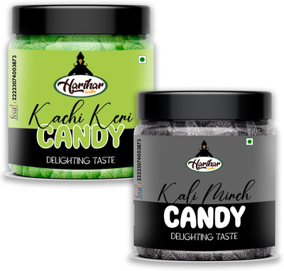HARIHAR KRIDHA Candy Combo | Pack of 2 | Kachi Keri & Kali Mirch Candy(2 x 250 g)
