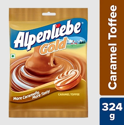Alpenliebe Gold Rich Milky Caramel Toffee(297 g)