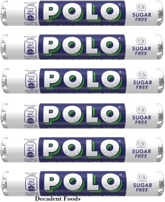 Decadent Foods Nestle Polo Sugar Free | Mint Flavor Candy(6 x 33.4 g)