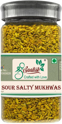 shree saatvik Sour Salty Mukhwas | Mouth Freshener | Post meal Digestive Mukhwas Mouth Freshener(1 pieces)