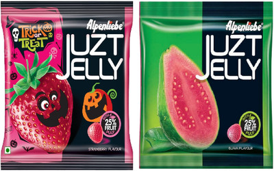 Alpenliebe Just Jelly Mix Guava & Strawberry Jelly Candy(2 x 0.15 g)