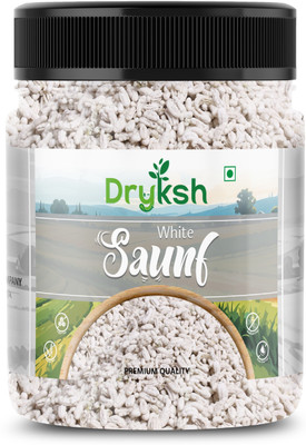Dryksh Peppermint Coated Fennel Seeds | Thandi Saunf | Mouth Freshener Mukhwas | White Saunf Mouth Freshener(250 g)