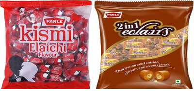 PARLE Kissmi & Eclairs Combo Toffee(2 x 250 g)