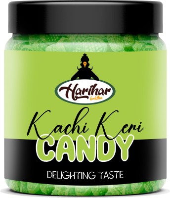 HARIHAR KRIDHA Kachi Keri Candy | Raw Mango Candy | Jar Pack Kachi Kari Candy(250 g)