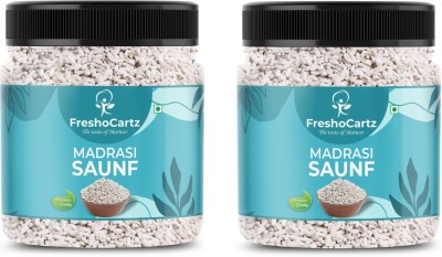 FreshoCartz Madrasi Saunf | Peppermint Saunf | Fennel Seeds | Sounf | Sauf | Sonf | Soaf Mint flavoured, Sweet Saunf Mouth Freshener(2 x 300 g)