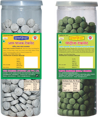 CHAMRIA aam pachak podhina tablate Ayurvedic Tasty digestive- ( Pack of 2)(Pack of 2, 400 g)