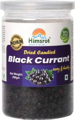 Himsrot Dried Black Currant | Healthy Whole Dry Currant Candy - 200 g Black Currant Toffee(200 g)