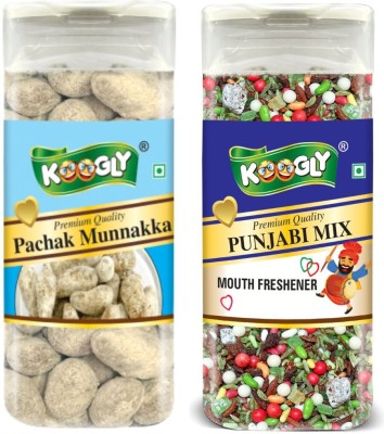 Koogly Premium Quality After Meal Digestive Goli And Mukhwas- Pachak Munnkka, Punjabi Mix Mouth Freshener(2 x 220 g)