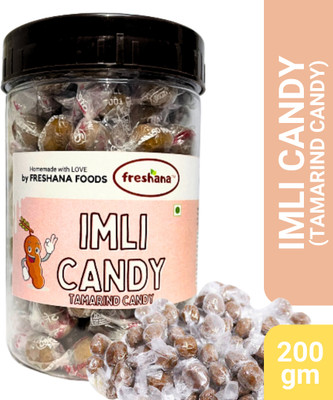 freshana Imli Candy Khatti Meethi Imly, Chulbuli Emli Tamarind Twist Candy, Twisted Emly SWEET AND SOUR Candy(200 g)