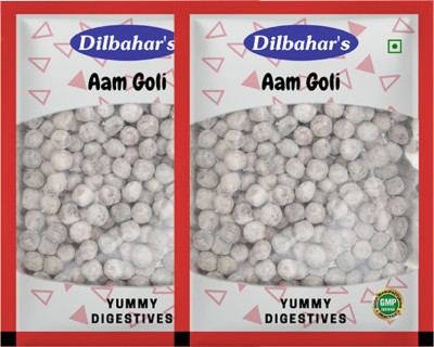 Dilbahar Yummy Digestive Anardana Goli 400g Pack of 2 Pomegranate Candy(1 pieces)