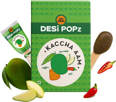 GO DESi Popz Kaccha Aam Raw Mango Candy(40 pieces)