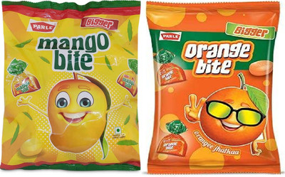 PARLE Mango & Orange Bite Bigger Toffee(2 x 195 g)