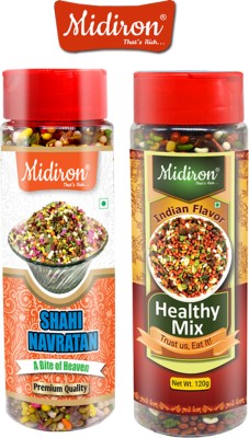 Midiron Mukhwas Combo Pack |Shahi Navratan Mukhwas(150 Gm)| Healthy Mix (120 gm)| Sweet Mouth Freshener(2 x 150 g)