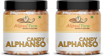 Afgani Farm Aam Papad Alphonso Mango Cubes Mango Candy aam Toffee Candy(250 X 2) Mango Candy(500 g)