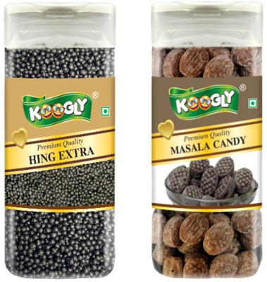 Koogly Premium Quality After Meal Digestive Goli- Hing Extra, Masala Candy(2 x 245 g)