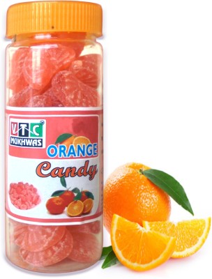 VTC Orange Candy | Narangee Toffee | Orange Flavoured Toffee Orange Candy(250 g)