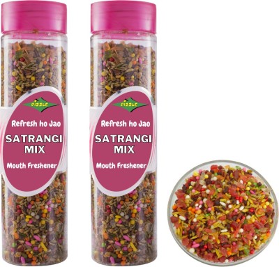 DIZZLE Dizzle Satrangi Mix 200 gm Fruit-flavored Mint Mouth Freshener(2 x 200 g)