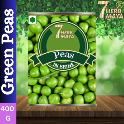 7Herbmaya Green Peas | Hari Matar - Naturally Sweet and Nutrient-Rich | Hari Matar Vegetables(400 g)