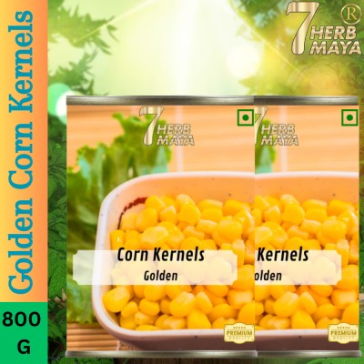 7Herbmaya Gourmet Golden Corn Kernels: Tender, Crisp, and Perfect for Culinary Creations Vegetables(800 g)