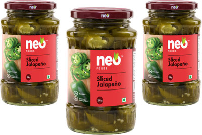 neo Sliced Jalapenos I Ready to Eat I Non-GMO I Jalapenos(1050 g)