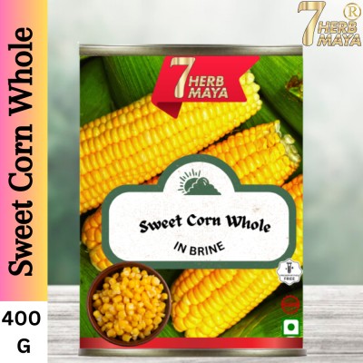 7Herbmaya Premium Sweet Corn Whole | Packed for Maximum Freshness and Flavor Vegetables(400 g)